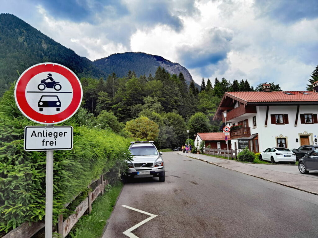ACHTUNG: Der oftmals genannte Josefsthaler Wasserfälle Parkplatz ist nicht mehr erreichbar!